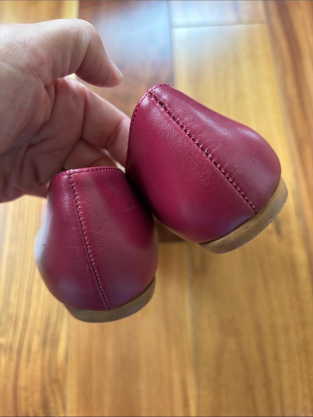 Italian leather flats - Picture 5 of 7